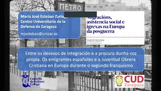 Entre os desexos de integraci�n e a procura dunha voz propia. Os emigrantes espa�oles e a Juventud Obrera Cristiana en Europa durante o segundo franquismo