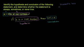 Understanding Logical Statements 1