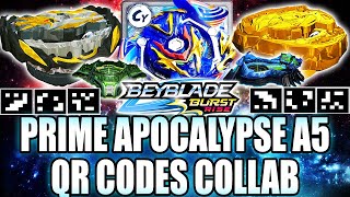 ROYAL GENESIS G5 QR CODE MYTH ODAX O5 QR CODE GLITCH BEYBLADE BURST ...