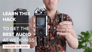 Video thumbnail for Learn This Hack to Get the Best Audio at Weddings – Tascam DR-44WL by White In Revery