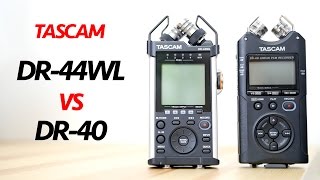 Video thumbnail for Tascam DR-44WL VS DR-40 Detailed Comparison & Test by Max Yuryev