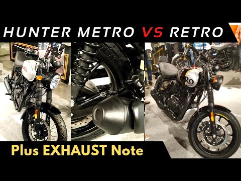 Royal Enfield Hunter 350 Walkaround Review || Hunter Metro vs Retro Explained