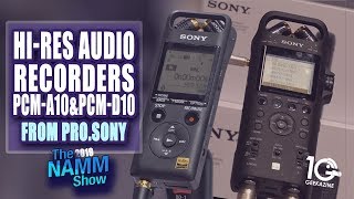 Video thumbnail for Sony Hi-Res Recorders PCM-A10 and PCM-D10 by Geekazine