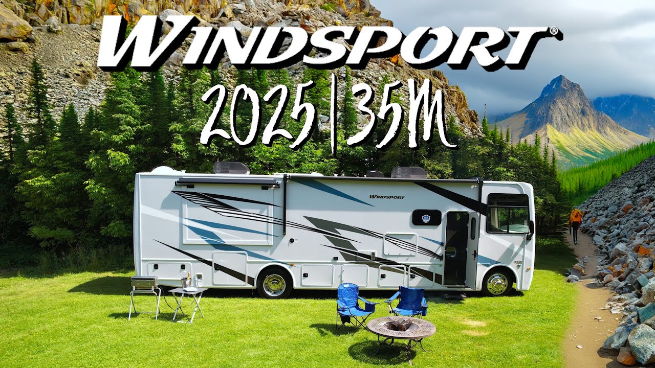 2025 Windsport 35M | Family Travel | Bath & A Half | RV Review