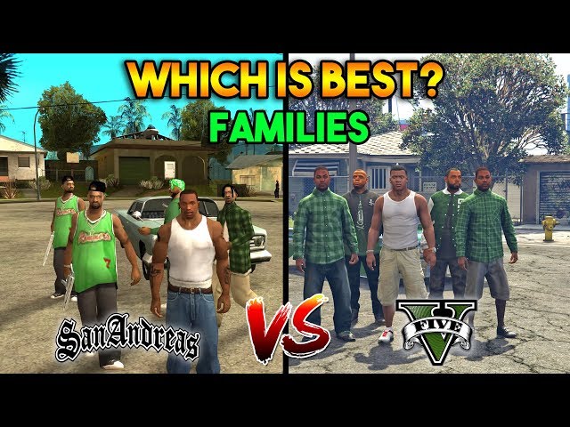 Ranking all gangs in GTA San Andreas from most popular to least