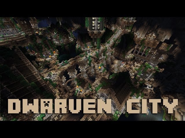 Minecraft Underground Dwarf City