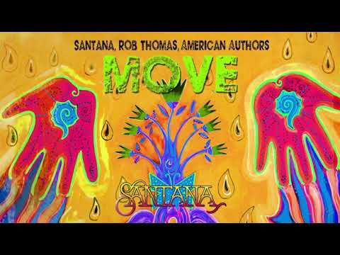 Santana, Rob Thomas, American Authors - Move online metal music video by SANTANA