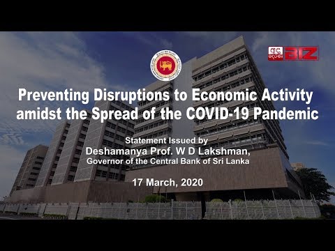 Preventing Disruptions to Economic Activity amidst the Spread of the COVID-19 Pandemic