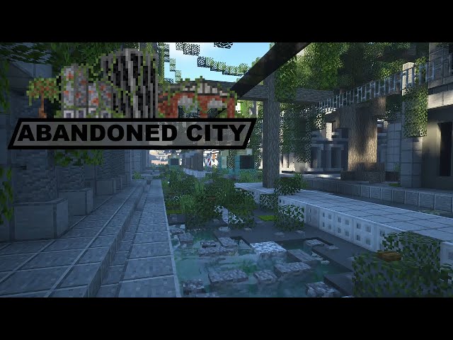 Minecraft abandoned city survival map - asvil