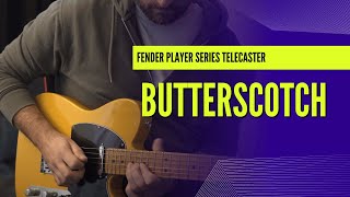 Video thumbnail for Fender Player Series Butterscotch Telecaster by Scott Hannah