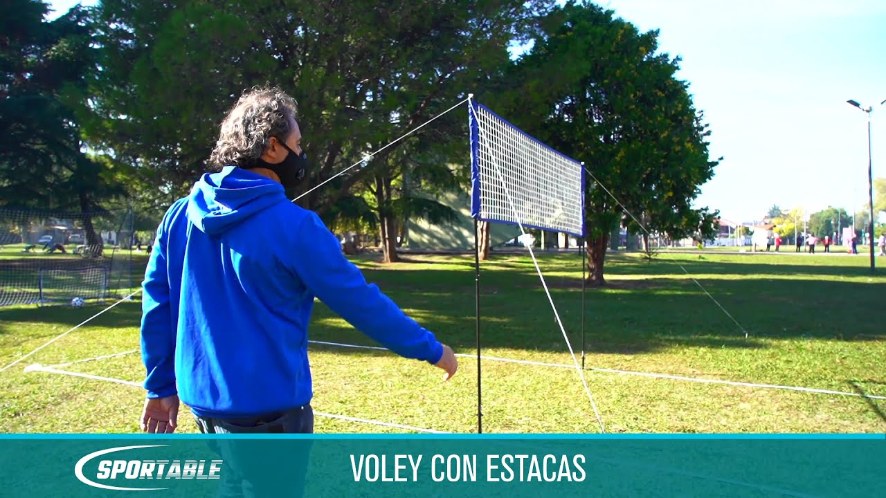 Tutorial Armado Voley Con Estacas Sportable