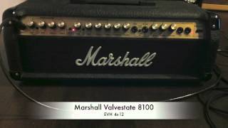 Video thumbnail for Marshall Valvestate 8100 Metal Clip by Lasse Lammert