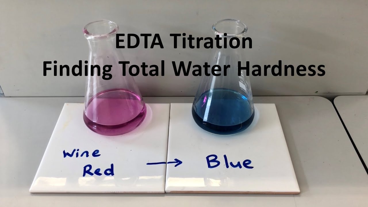 What does EDTA test for water hardness? – Tipseri