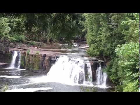 Manido Falls Porcupine Mountains State Park