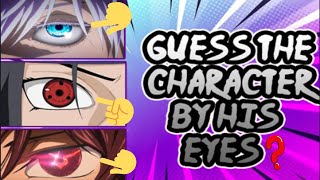 Guessing Anime Character By Their Eyes. Can I get them all?