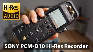 Video thumbnail for Sony PCM-D10 Hi-Res Recorder First Impression by Tools. Electro. DIY