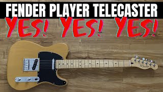 Video thumbnail for Fender Player Telecaster Review - A Purists Guitar with That Classic Tele Tone by Bside Talks Guitar