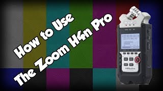 Video thumbnail for How to use the Zoom H4n Pro - Full Review by Sloth Tech TV