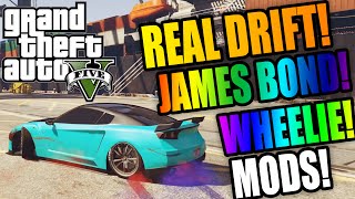 Real Drift, Wheelie, James Bond, 4x4 Handling Mod & Super BMX