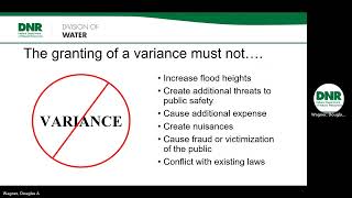 Variances and the NFIP