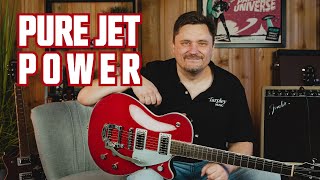 Video thumbnail for GRETSCH G5230T Electromatic Jet FT Electric Guitar Review I Pure Jet Power At An Affordable Price! by Tarpley Music