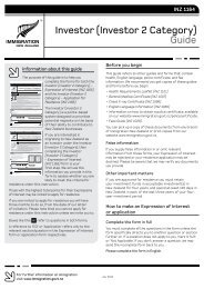 (Investor 2 Category) Guide (INZ 1164) - Immigration New Zealand