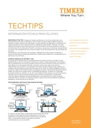 TECHTIPS - Timken