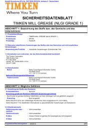 Timken Mill Grease (NLGI Grade 1) DE