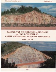 Geology of the Arbuckle Mountains along Interstate 35, Carter and ...