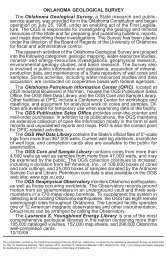 List of Available Publications - Oklahoma Geological Survey ...