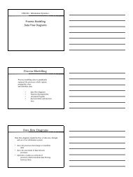 Process Modelling Data flow Diagrams - Information Management ...