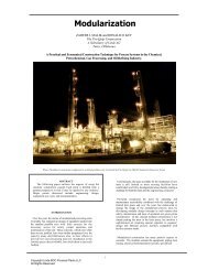 Modularization - Linde Process Plants, Inc.