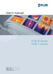 FLIR T300 Infrared Camera User Manual PDF (19.3 MB) - Instrumart