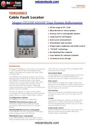 E Instruments CFL535F Datasheet - Netzerotools.com