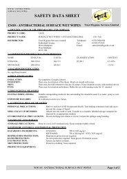 SAFETY DATA SHEET 13410 - Trust Hygiene Services