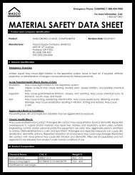 MSDS B - masco.net