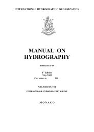 MANUAL ON HYDROGRAPHY - IHO