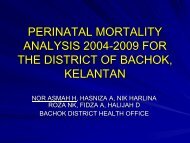 PERINATAL MORTALITY ANALYSIS 2004-2009 FOR THE ...