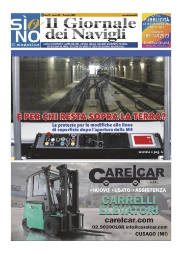 Giornale dei Navigli n. 38 - 1 novembre 2024