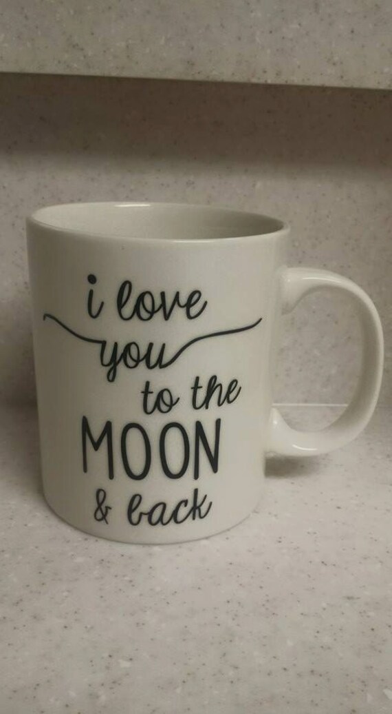 I love you to the moon and back tumbler by JustCraftin22 on Etsy