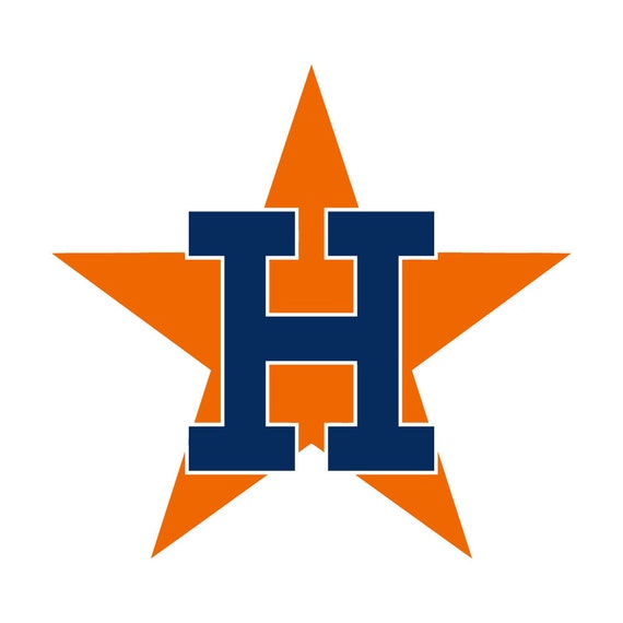 Houston Astros Decal Sticker 2 Color by Vaultvinylgraphics on Etsy