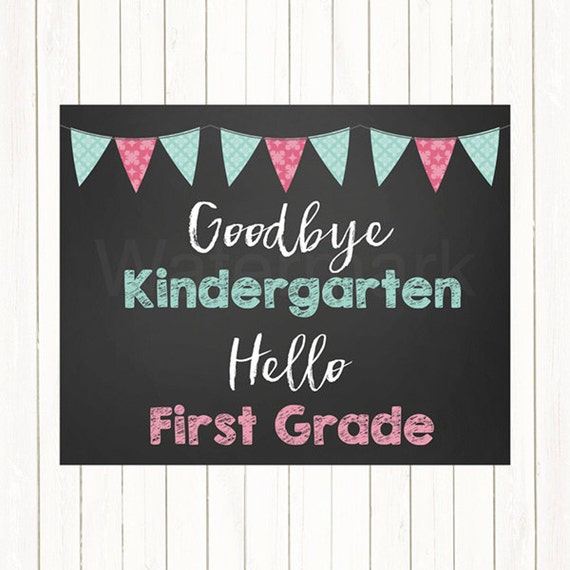 Free Free 313 Svg Goodbye Kindergarten Hello First Grade SVG PNG EPS DXF File