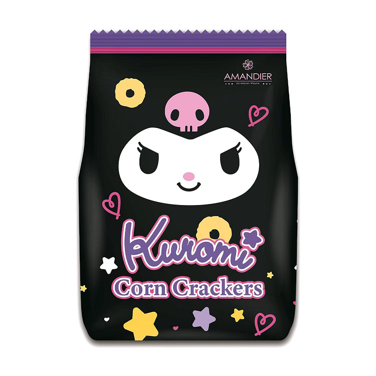 Kuromi Corn Crackers Cheese Flavor