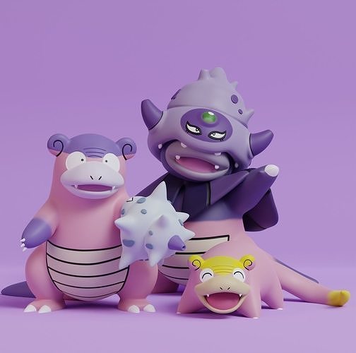 Slowpoke Slowbro Slowking