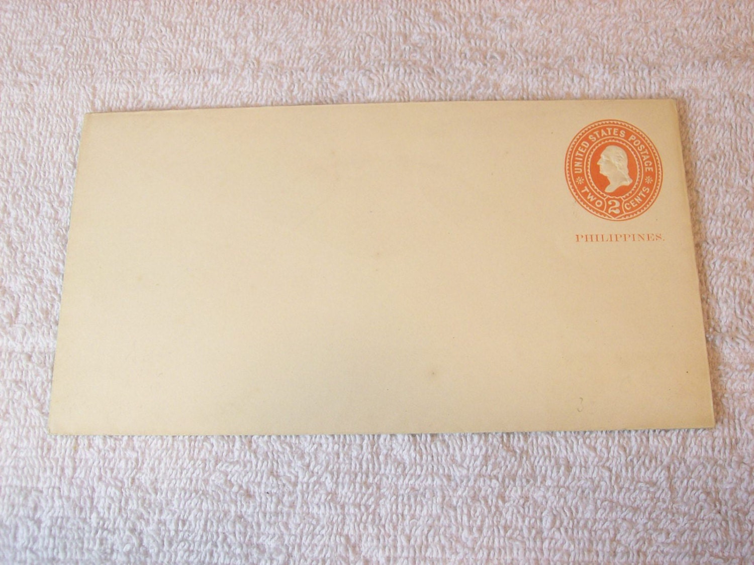 Us Postage 1899 Embossed 2 Cent Envelope   Overprint