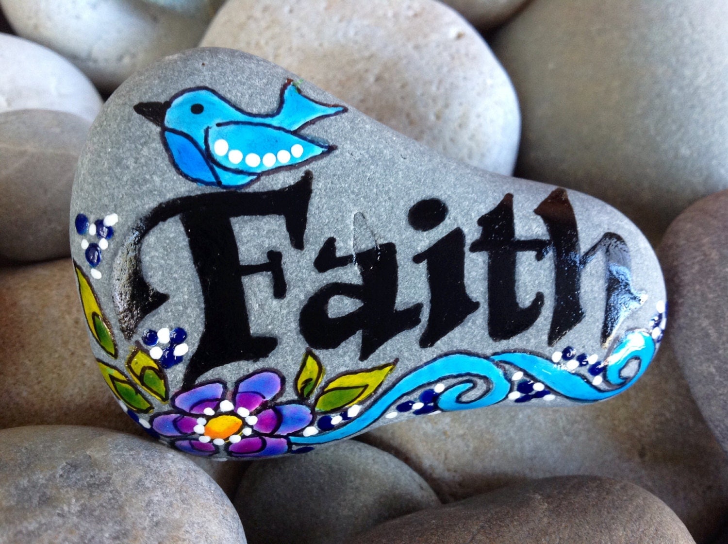 Religious Rock Painting Ideas