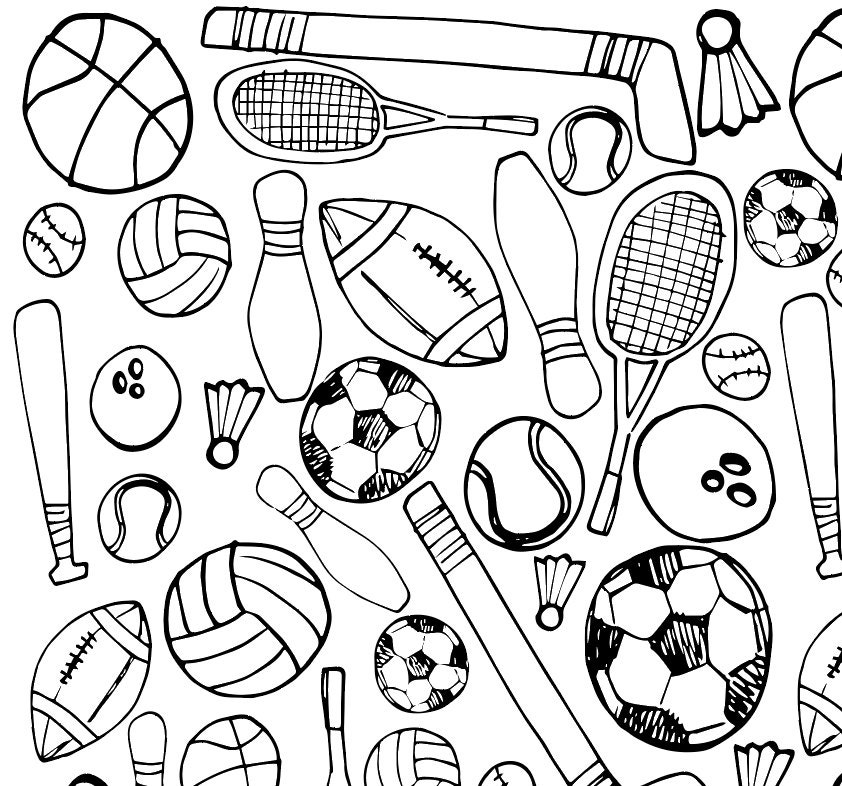 Coloring Pages Of Sports Coloring Pages