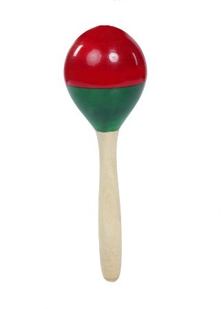 Funwood Games® Wooden Maracas Rumba Shaker Rattle Toy, Color ...