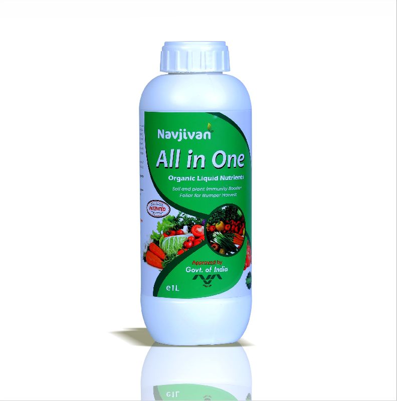 All in One Organic Liquid Fertilizer, Brand : Navjivan - SAHJANAND BIO ...