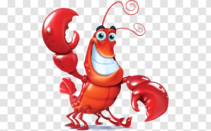 Seafood Ceviche Restaurant Clip Art - Cartoon Lobster Transparent PNG